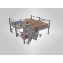 CSF Multilevel Panel Storage System