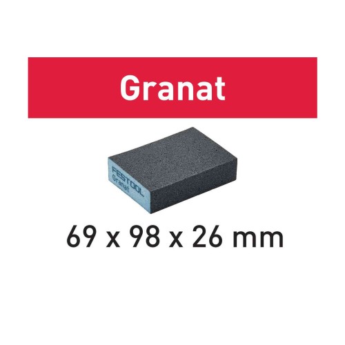 Abrasive sponge 69x98x26 120 CO GR 6 Pack