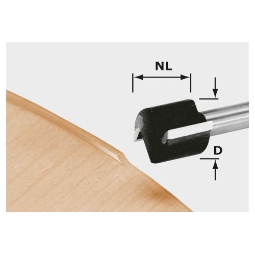 Edge trimming cutter HW D 19/16 S8 OFK 700