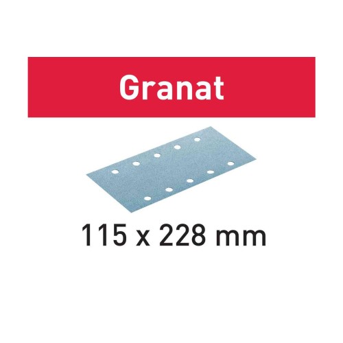 Grit Abrasives Granat STF 115X228 P60 GR/50 Pack