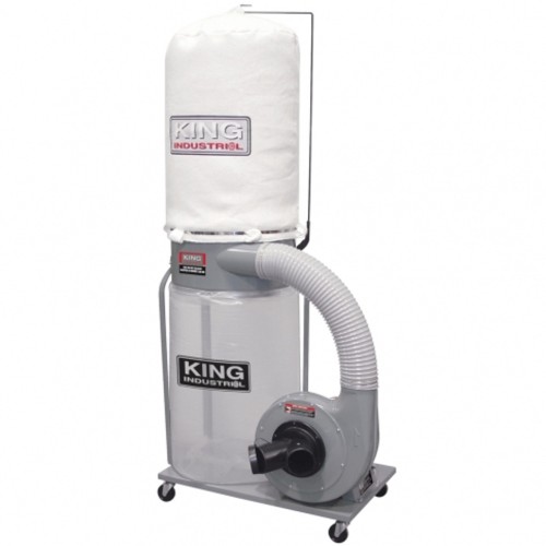 King 2 HP 1200 CFM Dust Collector