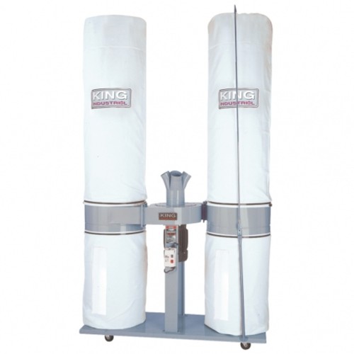 King 5 HP 3980 CFM 220V Dust Collector