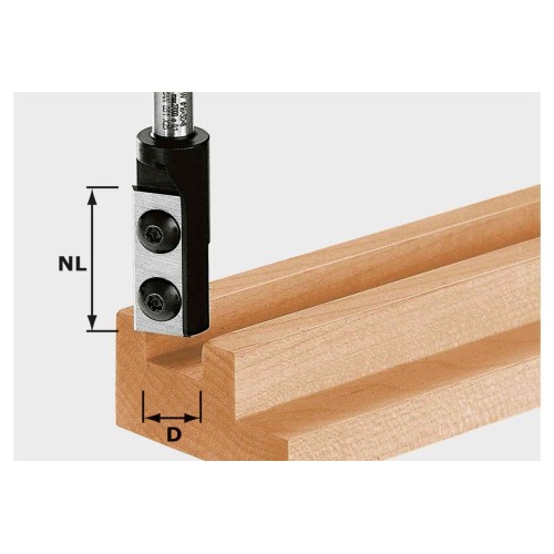 Reversible Straight bit HW HW S8 D10/25 WP Z1