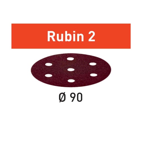 Abrasive Disc Rubin 2 STF D90/6 P80 RU2/50 Pack