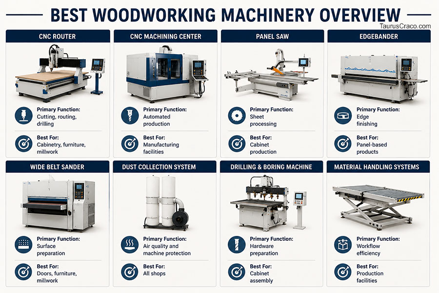Best Woodworking Machinery Overview Best Woodworking Machinery Overview