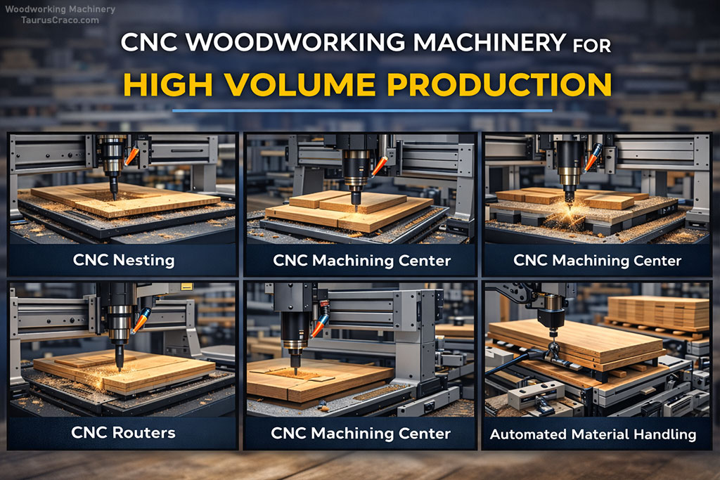 CNC Woodworking Machinery for High Volume Production