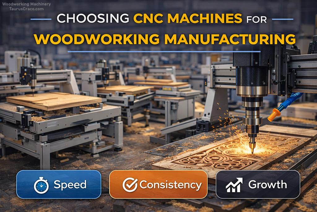 Choosing CNC Machines for Woodworking Manufacturing