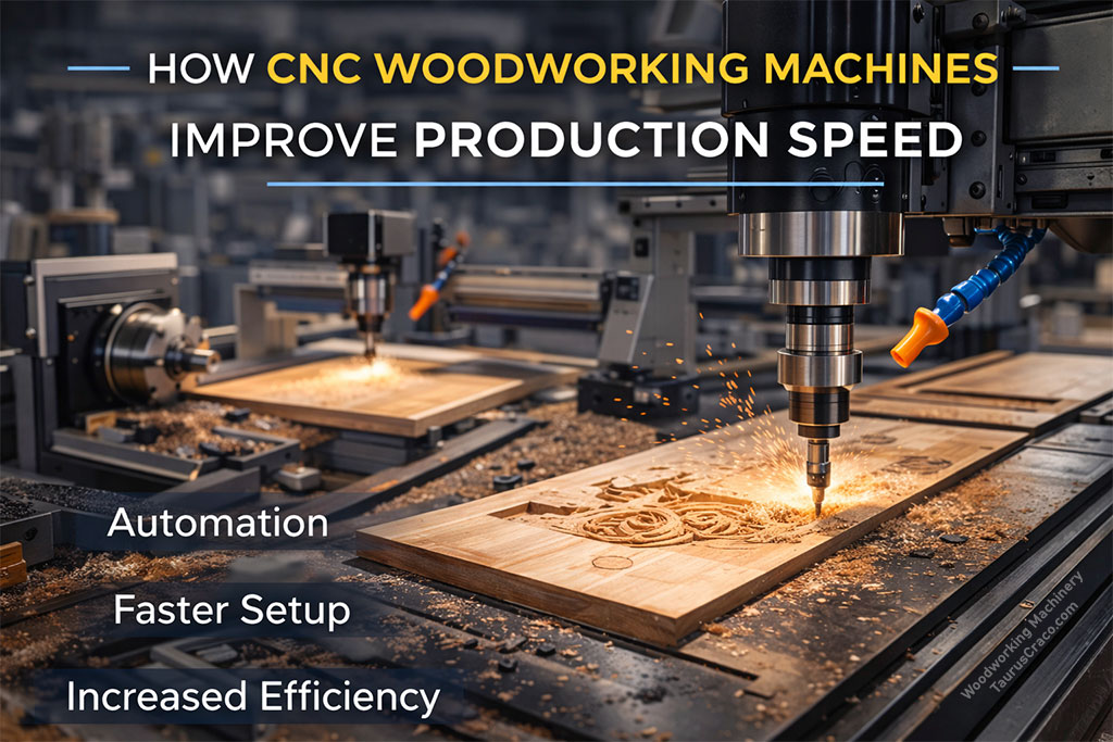 How CNC Woodworking Machines Improve Production Speed