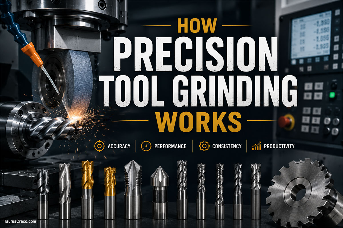 Why Precision Tool Grinding Improves CNC Performance
