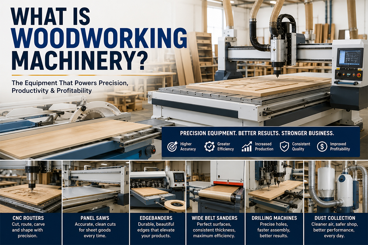 What Is Woodworking Machinery? Complete Guide