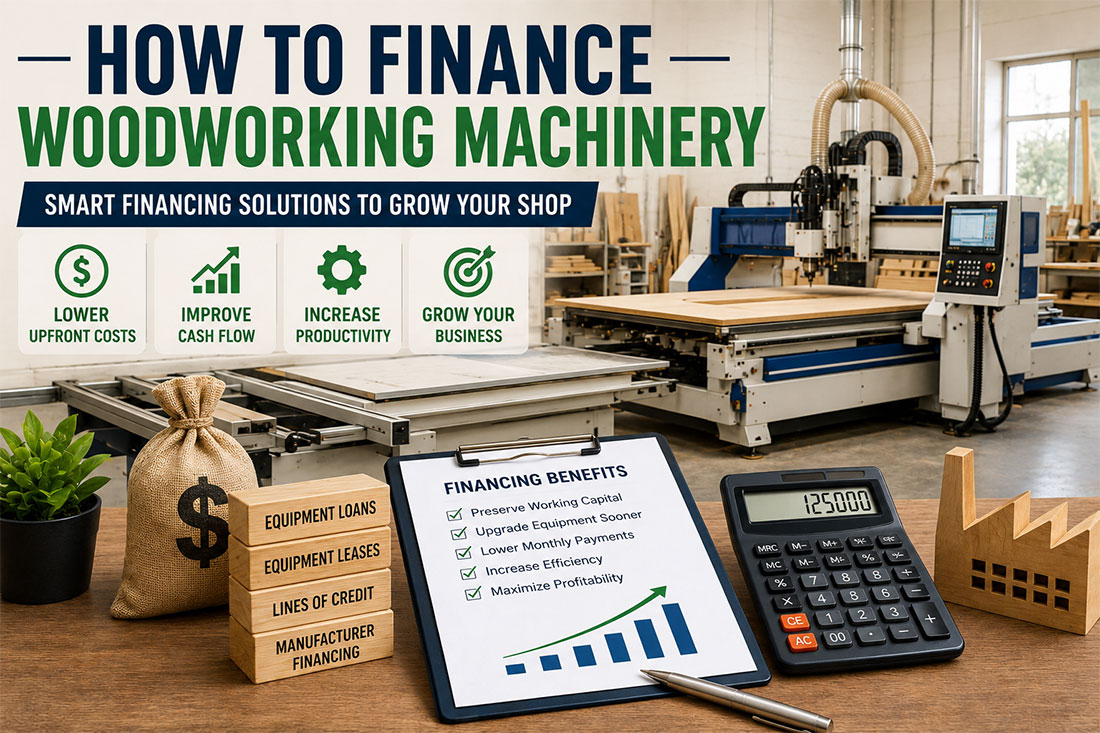 How to Finance Woodworking Machinery for Your Shop